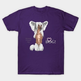 Chinese crested dog T-Shirt